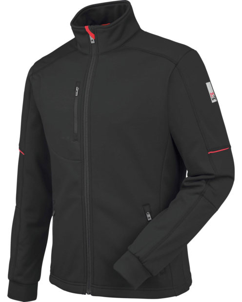 Fleecejacke One schwarz
