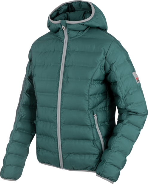 Damen Steppjacke Anna petrol grau