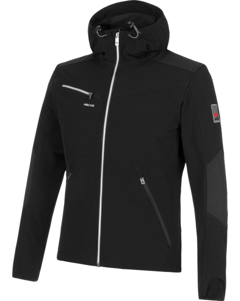 Softshelljacke Stretch Evolution schwarz