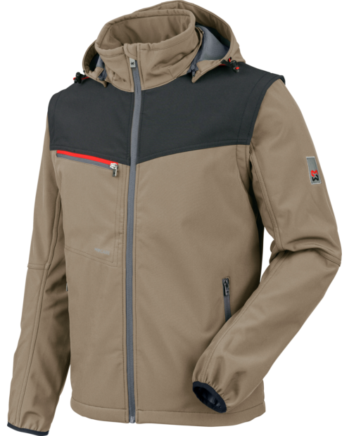 Softshelljacke Stretch X beige