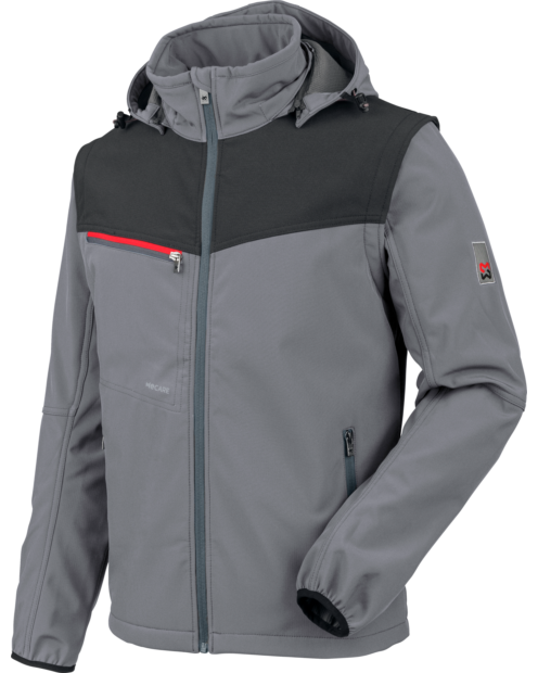 Softshelljacke Stretch X grau