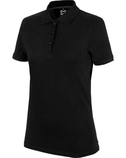 Damen Poloshirt Job+ schwarz