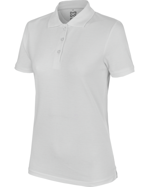 Damen Poloshirt Job+ weiß