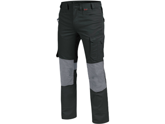 Industriell waschbare Cetus Bundhose in Anthrazit/Grau